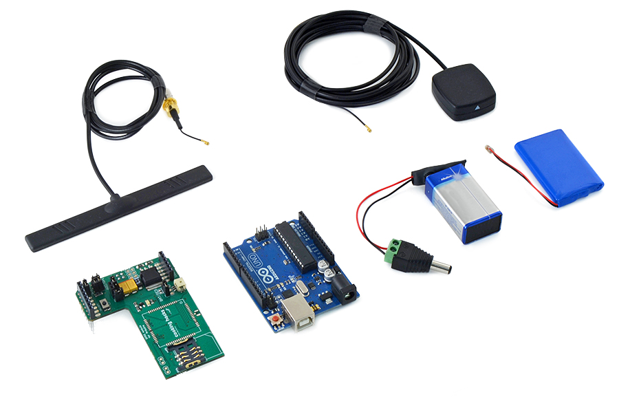 Tracking a vehicle has never been easier with just a few components and a little knowhow
